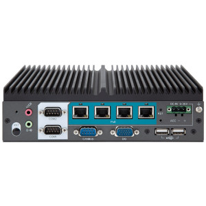 ARBOR ARTS-1550 Fanless computer with Intel Atom Amston Lake x7433RE, up to 16GB Memory, 4x PoE+ 2.5GbE